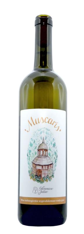 Wino Winnica Julia Muscaris białe, słodkie 0,75l 12,5%