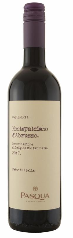 Wino włoskie Pasqua Montepulciano D\'Abruzzo czerwone wytrawne 