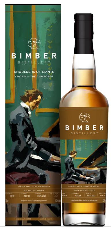 Whisky Bimber Shoulders of Giants - Chopin 2023 Poland Exclusive 0,7l 52%