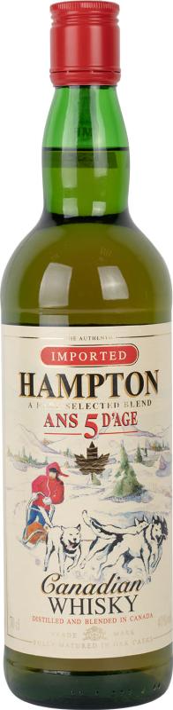 Whisky Hampton 5 ANS Canadian 0,7l 40%