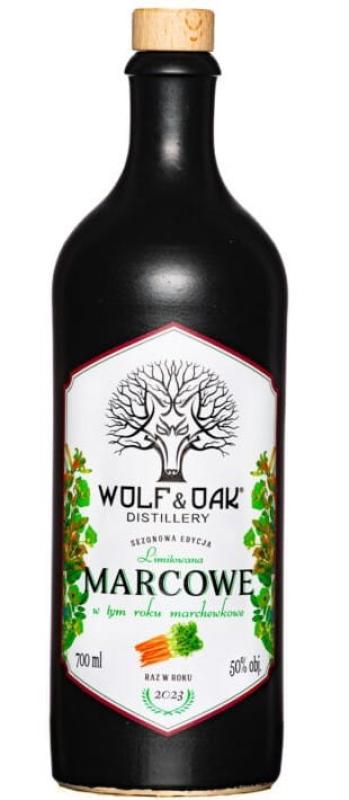Wódka Wolf & Oak Okowita Marcowe Marchewkowe 2023 0,7l 50%