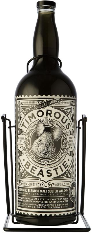 Whisky Timorous Beastie Blended Malt - duża  butelka whisky 4,5 litra dostępna online