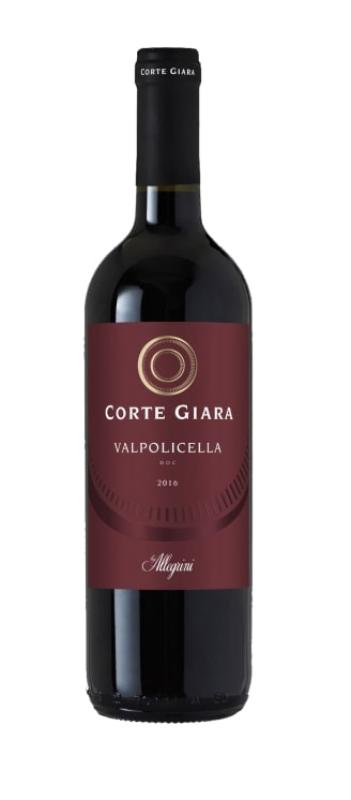 Wino Corte Giara Valpolicella DOC czerwone, wytrawne 0,75l Włochy 