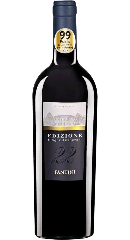 Wino Edizione Cinque Autoctoni Fantini czerwone, wytrawne wino z Włoch online