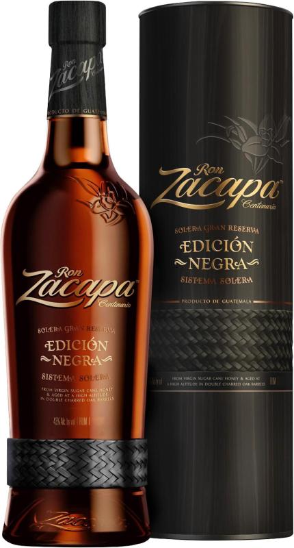 Wyjątkowy rum Zacapa Edition Negra Solera Gran Reserva dostępny online u nas