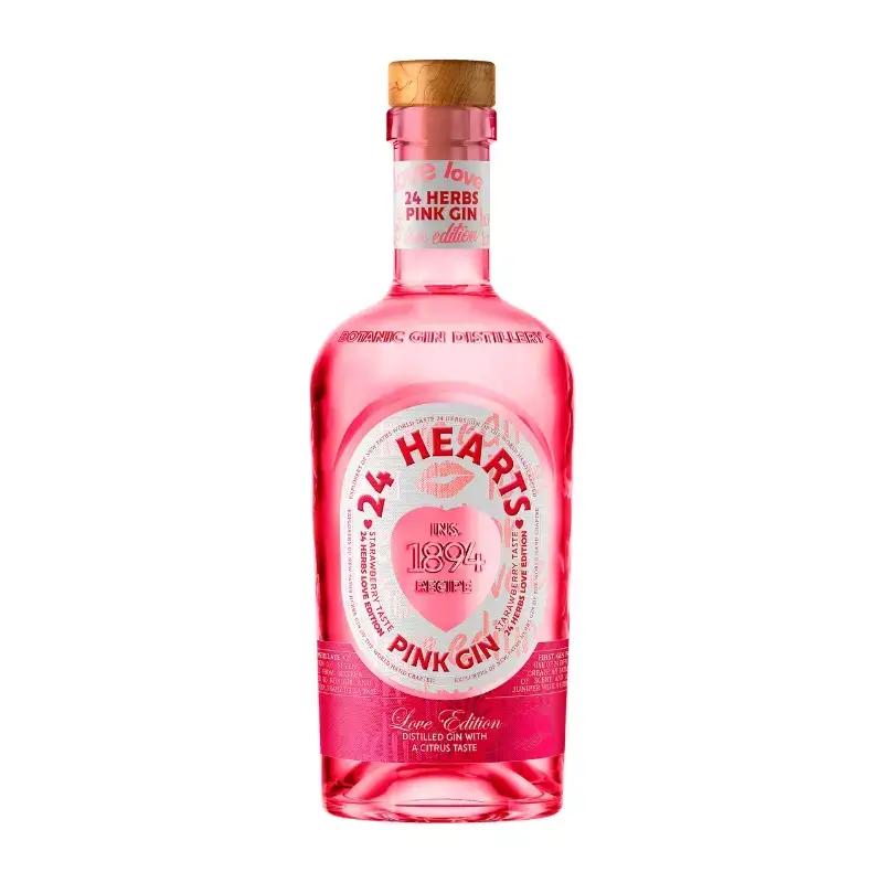 Gin 24 Herbs Hearts Love Edition Pink 0,7l 40%