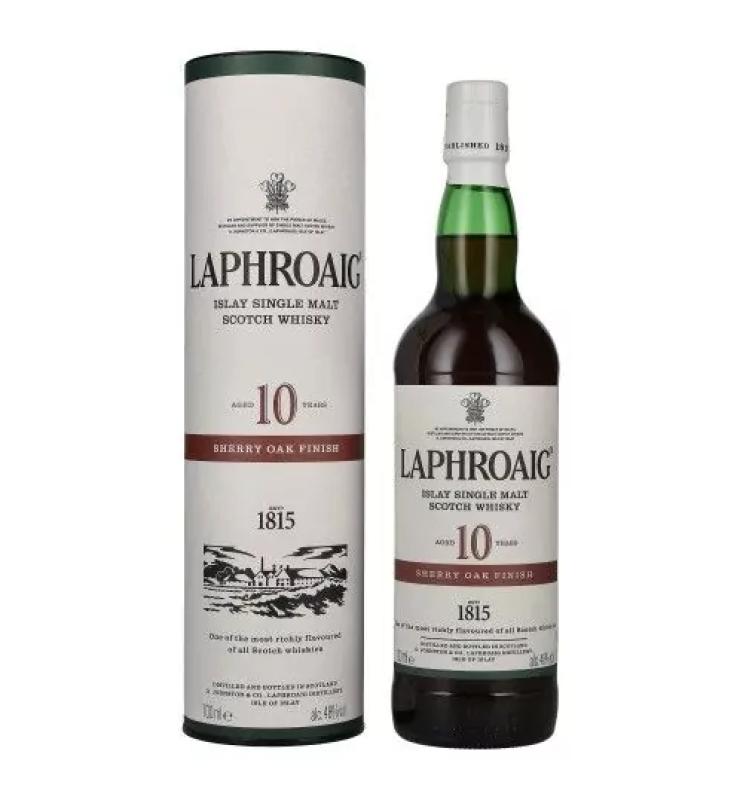 Whisky Laphroaig 10 YO Sherry Oak Finish - dymna whisky online