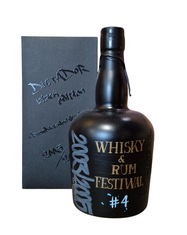 Rum Dictador Black Edition 2003/2005 Festiwal Whisky & Rum Zielona Góra #4 2024 40% 