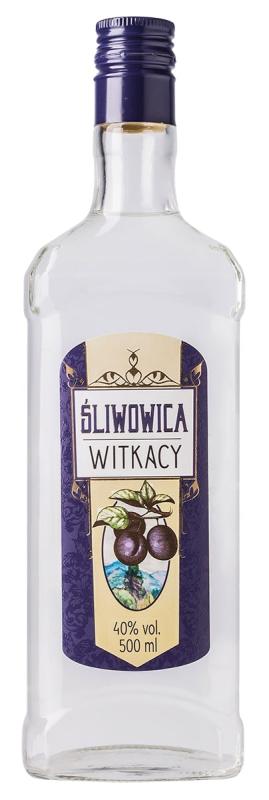 Wódka Witkacy Śliwowica 0,5l 40%