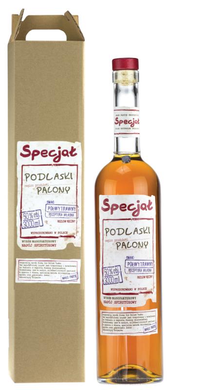 Wódka Specjał Podlaski Palony 3l 50%