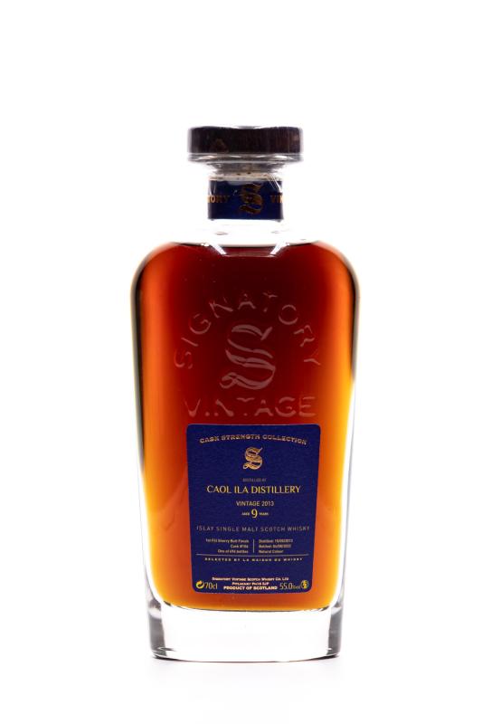 Whisky Caol Ila 9 YO Signatory Vintage 2013 Cask Strength 55% 0,7l puszka 