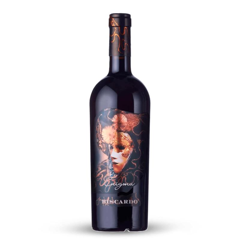 Wino Biscardo Enigma Sangiovese Rubicone Appassimento czerwone, wytrawne 0,75l 15%