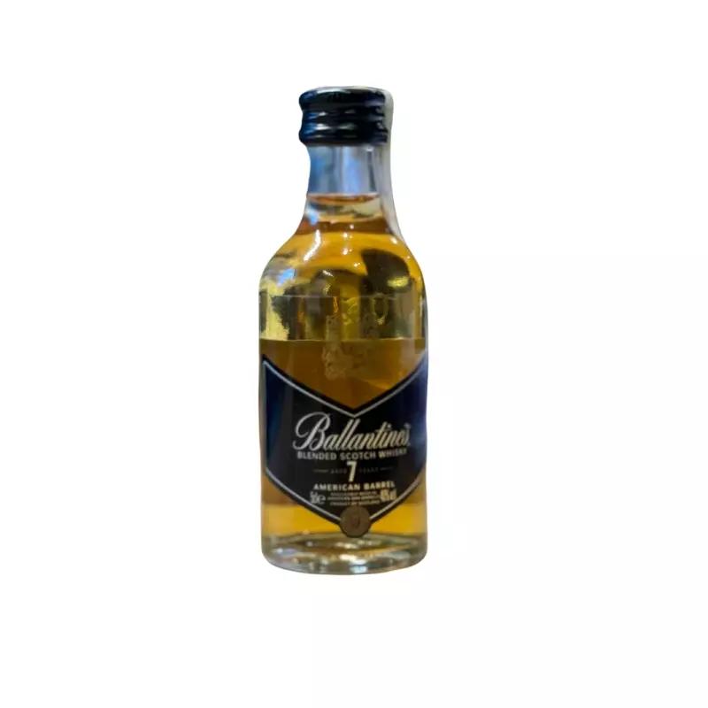 Whisky Ballantine\'s 7 YO 50ml miniaturka 40%