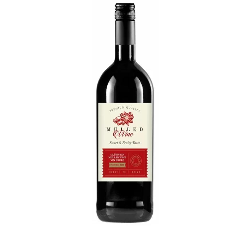 Wino Grzaniec Mulled Sweet & Fruity Taste 1l czerwone, słodkie 10%