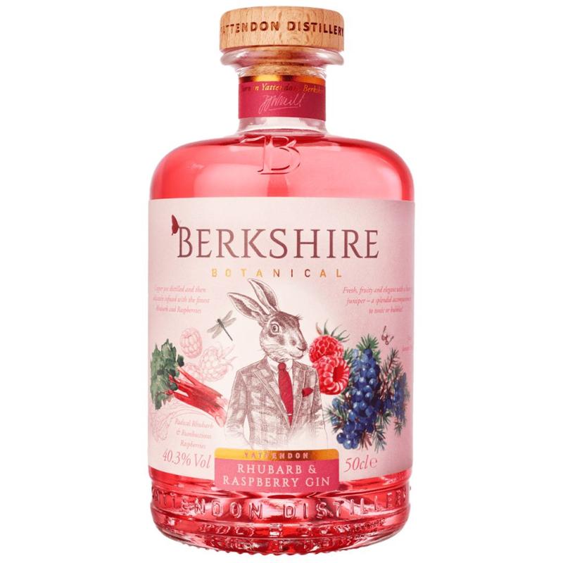 Gin Berkshire Botanical Rhubarb & Raspberry 0,5l 40,3%