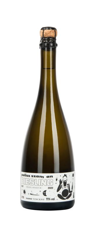 Wino musujące Saint Vincent Riesling 2022 białe, wytrawne 0,75l 11%