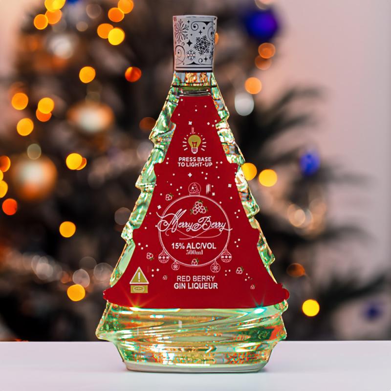 LIKIER MERRY BERRY CHRISTMAS TREE RED BERRY GIN 15% 0,5L