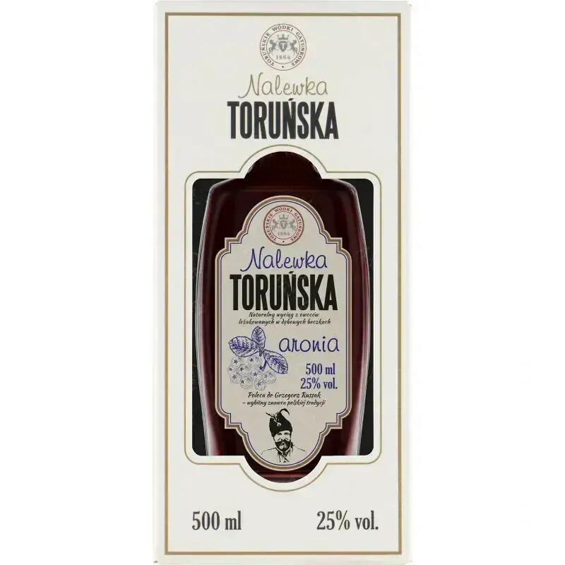 Nalewka Toruńska Aronia 0,5l 25% w kartonie 