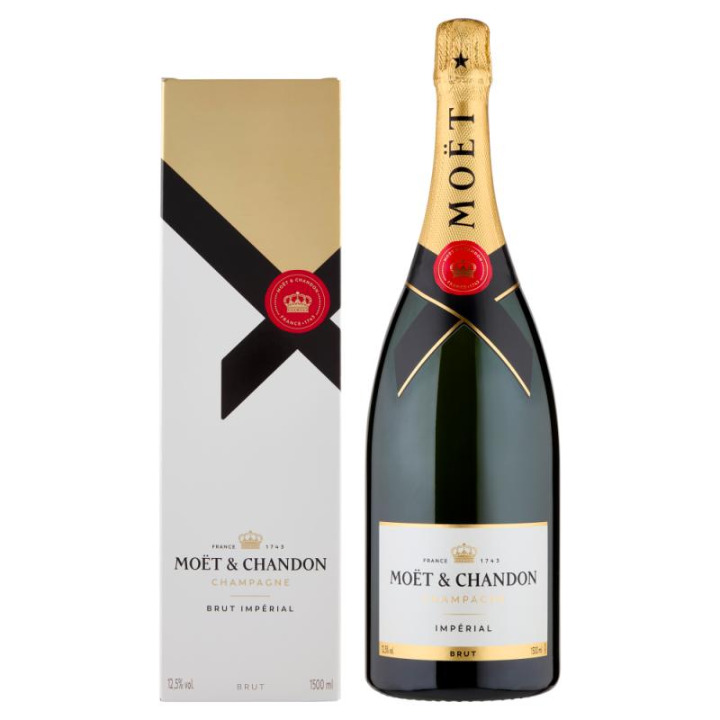 Szampan Moët & Chandon Brut Impérial Biały, wytrawny 1,5L w kartonie