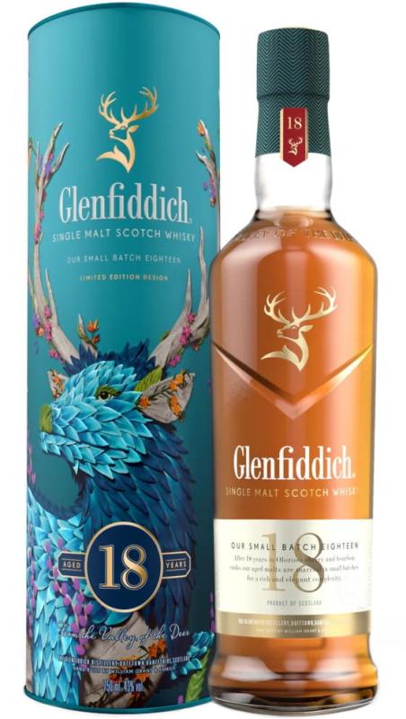 Whisky Glenfiddich Festive 18YO 40% 0,7L