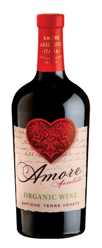 Wino Amore Assoluto Bio 13,5% 0,75l Czerwone Wytrawne, Włochy