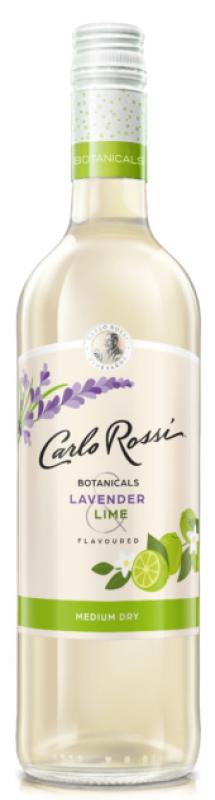 Wino Carlo Rossi Botanicals Lavender & Lime 10% 0,75L Białe Półwytrawne