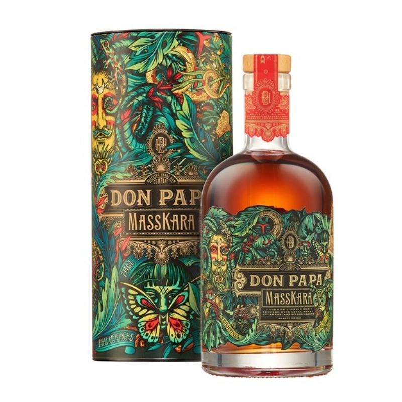 Rum Don Papa Masskara 40% 0,7L Tuba (Filipiny)