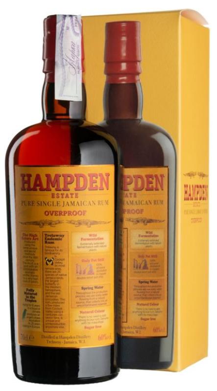 Rum Hampden Estate Overproof 0,7l 60% Jamajka