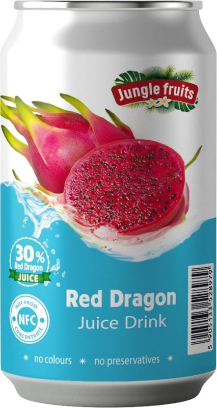 Napój Jungle Fruits Red Dragon 0,33l puszka