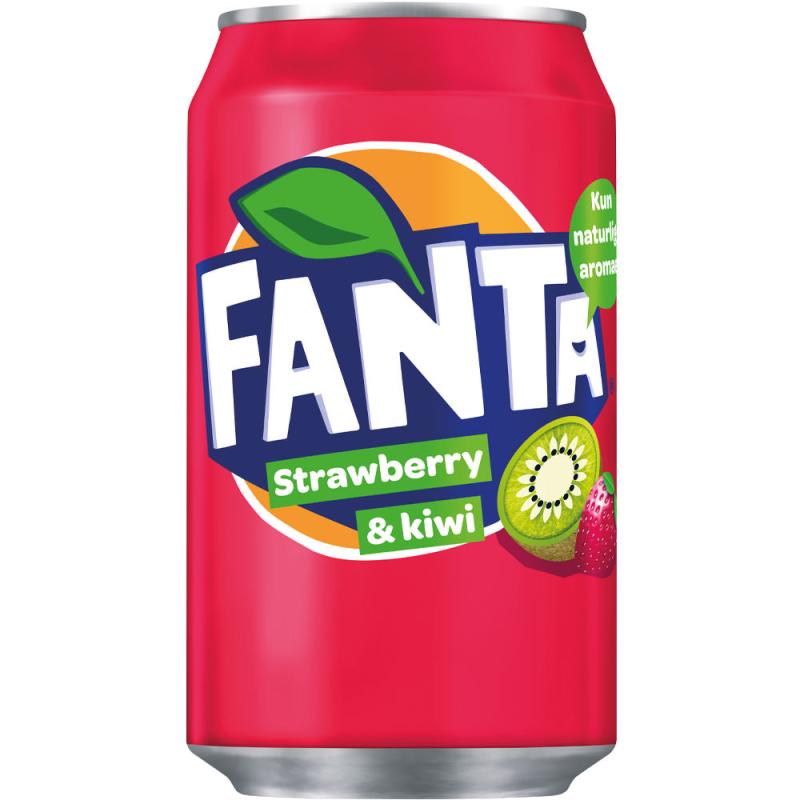 Napój Fanta Strawberry Kiwi 0,33l puszka