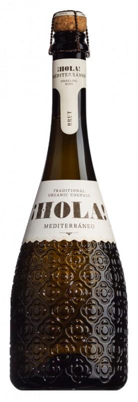 Wino Musujące Cava Hola Mediterraneo Brut 8,5% B/W 0,75L 
