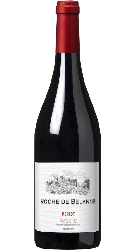 Wino Roche de Bellanne Merlot Pays DOC 13,5% Cz/PW 0,75L