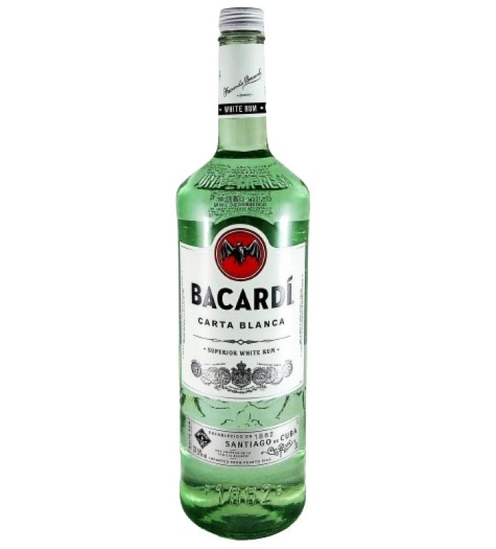 RUM BACARDI CARTA BLANCA 3L 37,5% PUERTO RICO