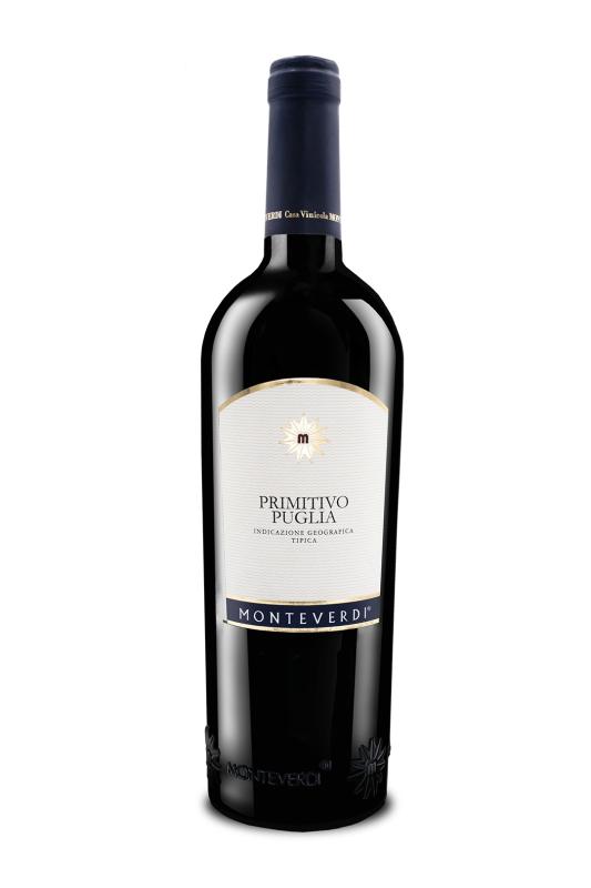 Włoskie wino online Monteverdi Primitivo Puglia 