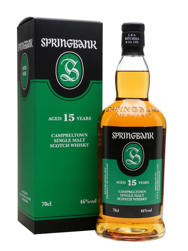 Whisky Springbank 15YO Single Malt 0,7L 46% Szkocja 