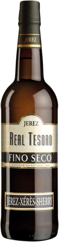 Białe, wytrawne sherry Real Tesoro Fino Seco online