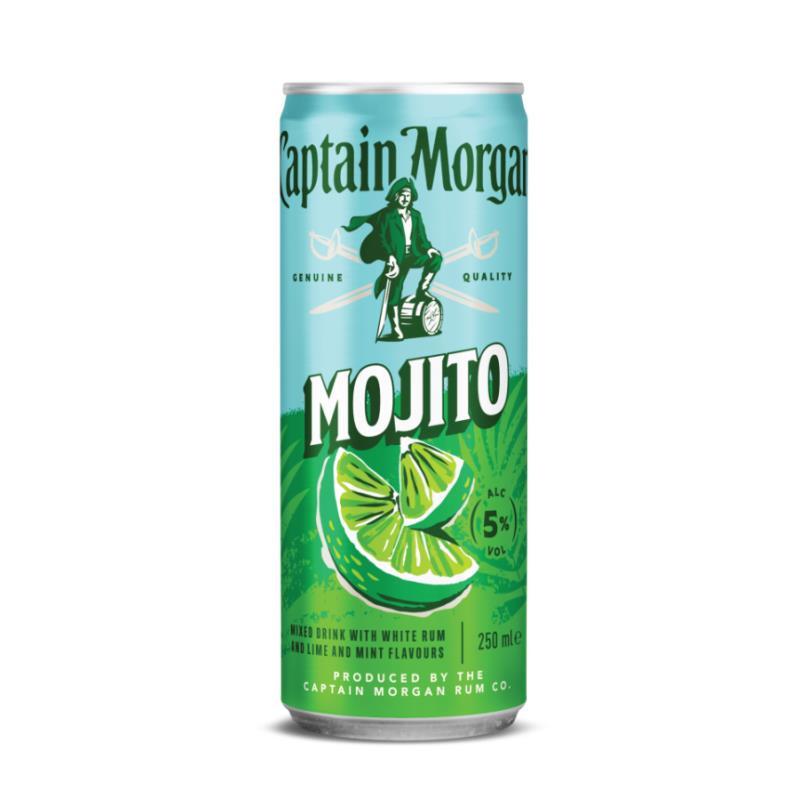 Drink Captain Morgan Mojito 5% 0,25L 