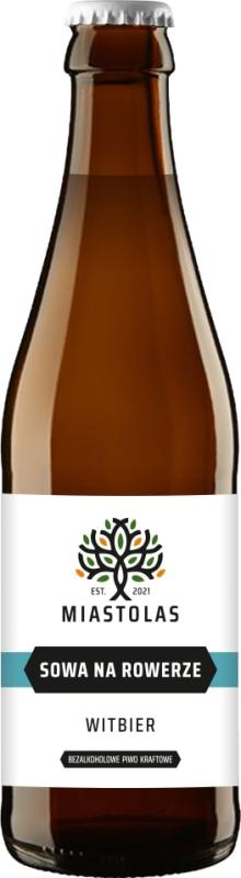 Piwo Miastolas Sowa na Rowerze Witbier Free 0%