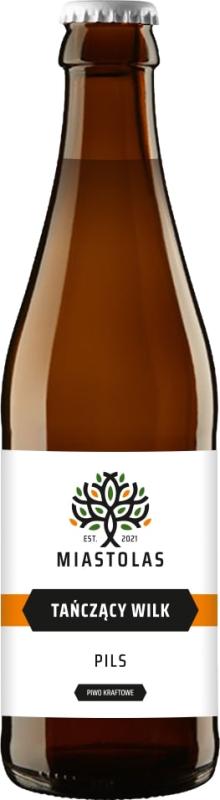 Piwo Miastolas Tańczący Wilk Pils 5,3%