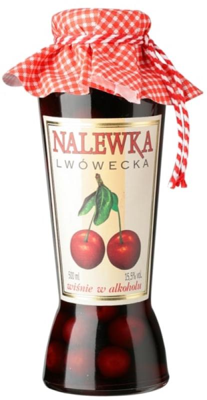 Nalewka Lwówecka Wiśnie w Alkoholu 0,5l 14,8%