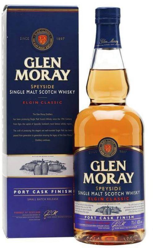 Glen Moray Port Cask Finish Double Cask 40% 0,7L (1)