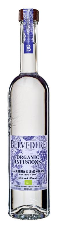 Wódka Belvedere Organic Infusions Black Berry & Lemon 40% 0,7L 