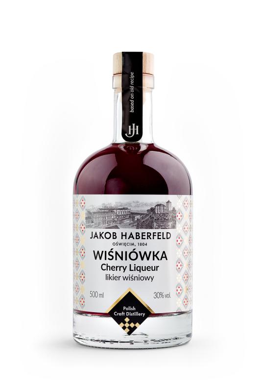 Likier Wiśniówka Jakob Haberfeld  0,5l 30%