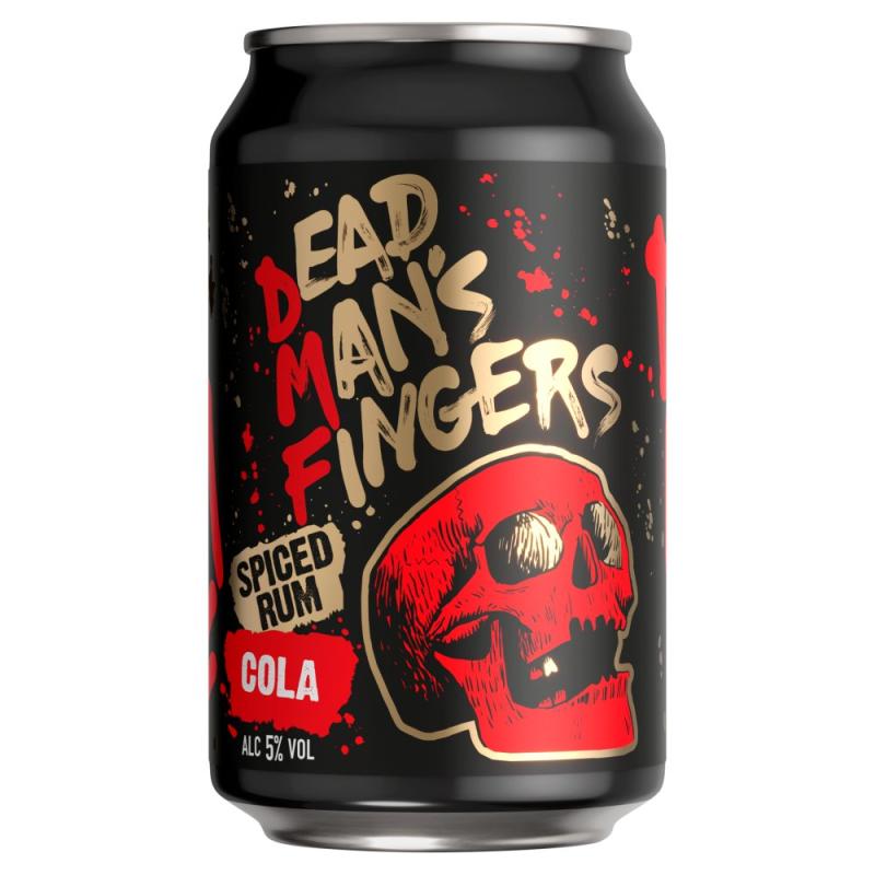 DRINK DEAD MANS FINGERS SPICED & COLA 0,33L 5%