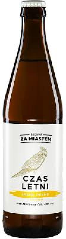 Piwo Za Miastem Czas Letni Jasne Pełne z Ananasem 4% 0,5L