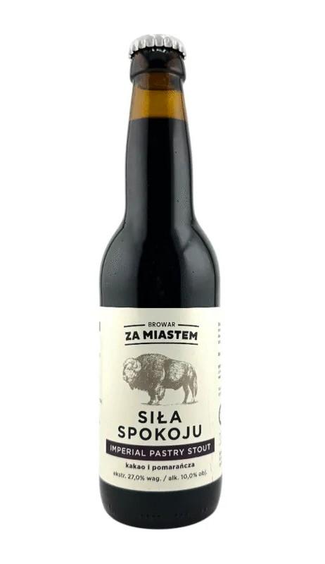 Piwo Za Miastem Siła Spokoju Kakao i Pomarańcza 0,33L 10%