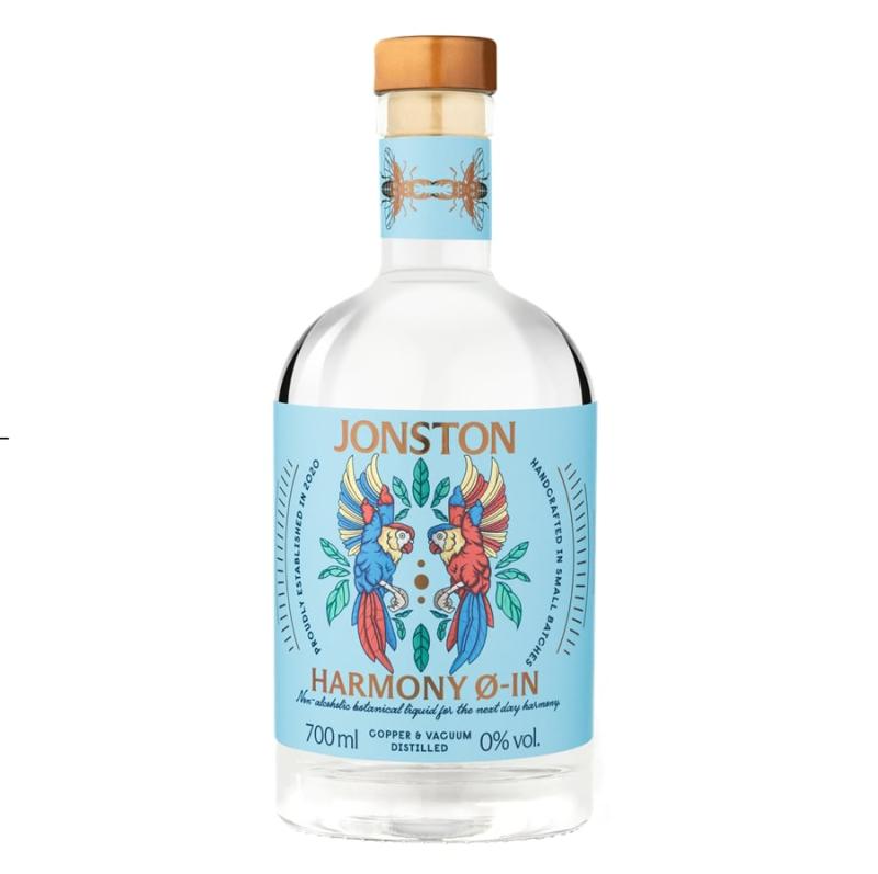 Gin Jonston Harmony ØIn 0% 0,7L - bezalkoholowy gin