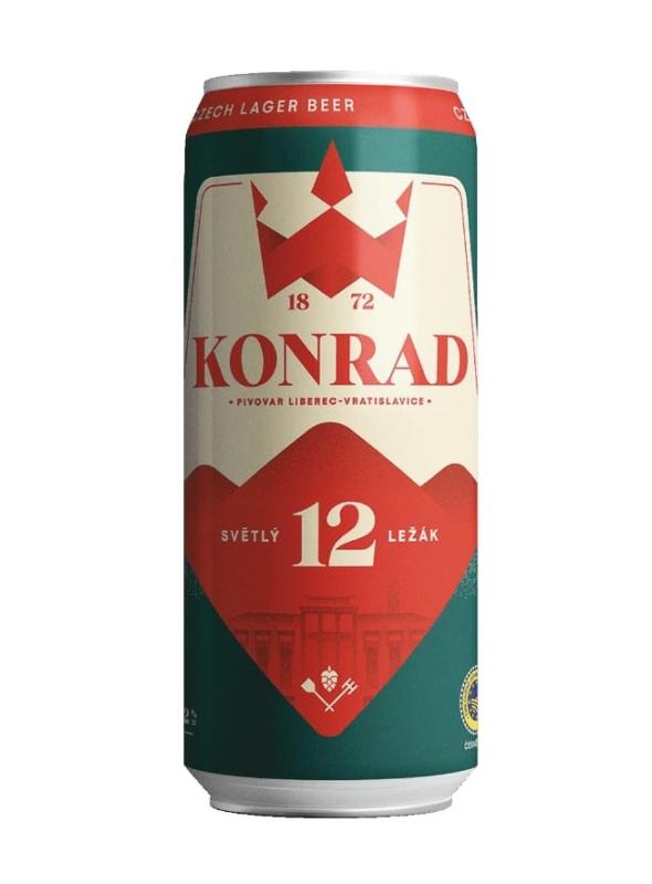 Piwo Konrad Premium Lager 12 5,2% 0,5L 