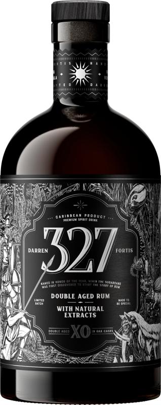 Rum 327 XO Double Aged with Natural Extracts 40% 0,7L