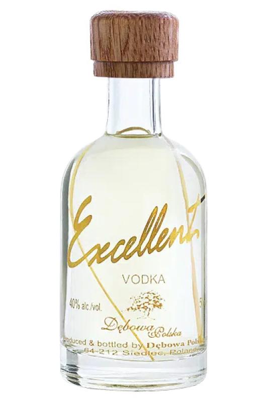 Wódka Dębowa Excellent 50ml miniaturka 40%